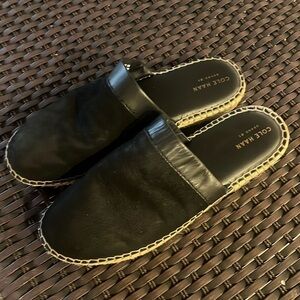 Cole Haan Grand.OS Cloudfeel slip on mules espadrilles size 9B